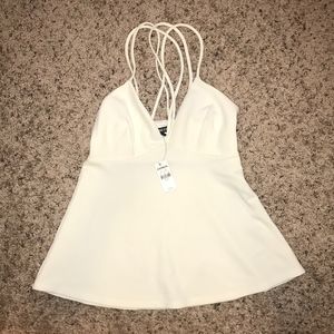 EXPRESS Criss Cross Tank Top (NWT)